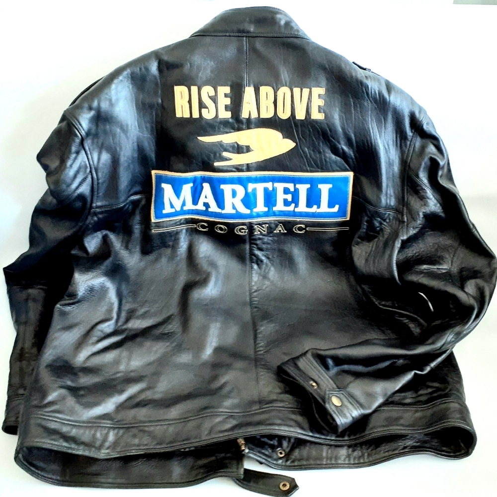 PELLE PELLE CUSTOM MARTELL LEATHER JACKET SIZE 52